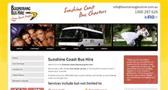 Desktop Screenshot of boomerangbushire.com.au