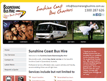 Tablet Screenshot of boomerangbushire.com.au